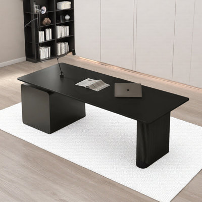 Bureau noir haut de gamme de luxe