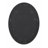 Raffia Oval Accent Mirror-206236527