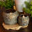 Daisy Mandala Lattice Candle Holders, 5"