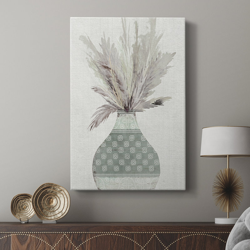Arrangement Bandhani I - Cavas enveloppés de galerie, H 27 po x l 18 po