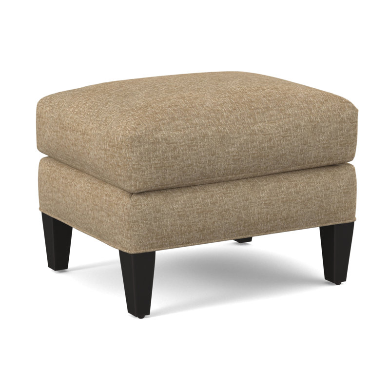 Upholstered Ottoman, Espresso, 61704-62