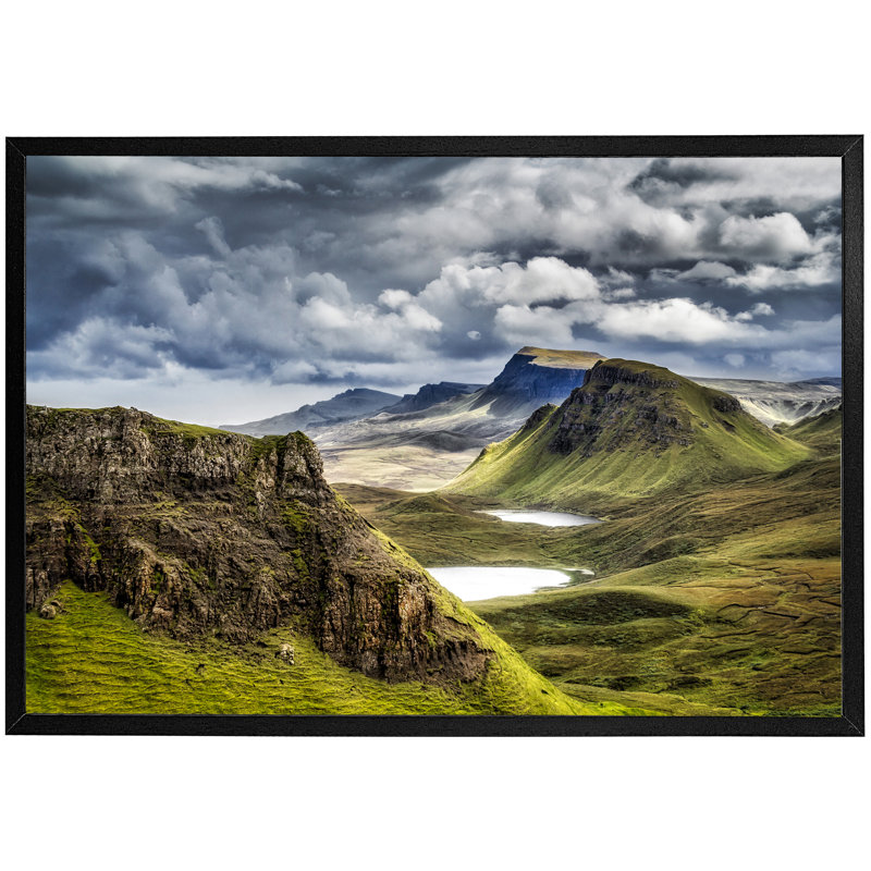 Greigsville Single Picture Frame Print, Black Framed, 76cm H x 114cm W x 4cm D