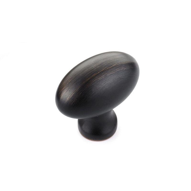 Expression Oval Knob, Brushed Oil-Rubbed Bronze