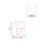 Lavabo pour salle de bain Sutcliffe, blanc-657446148