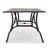 Outdoor Cast Aluminum Rectangular Dining Table
