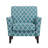 Alex Transitional Flared Arm Upholstered Armchair-646620401