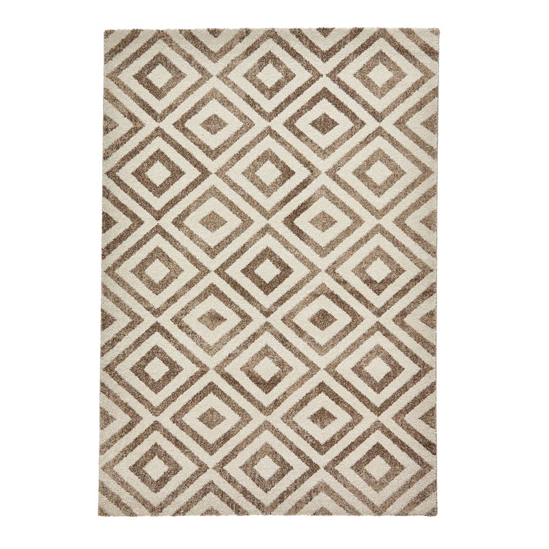 Swartz area rug Machine Woven Rectangle Beige, Rectangle 160 x 220cm