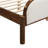 Ardin Solid Wood Bed With Boucle Upholstery-372184696-372184697