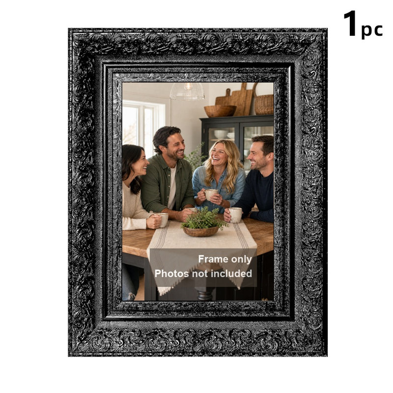 Cadre de table noir 1 PC 11 "x 14" avec table ou mur, 11" x 14", 1, Black