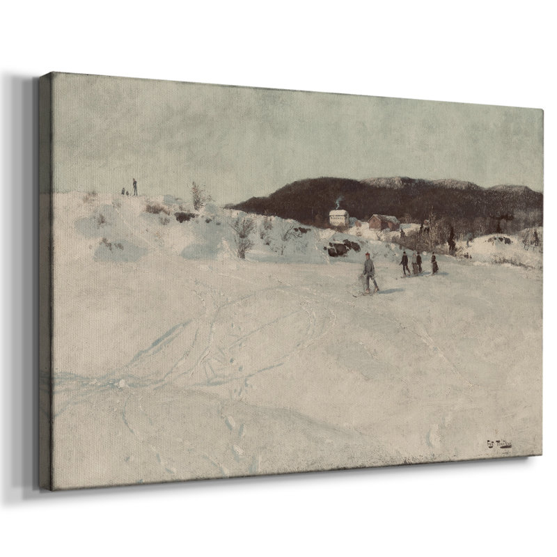 Paysages rétro-CCXVI -Galerie enveloppée Cavas, 12 x 18