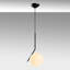 Lustre ajustable en métal noir, 29,5 po x 19,7 po x 45,3 po | Conception élégante avec 1 x douille G9 (8 W maximum) | Parfait pour le salon, la salle à manger et les vestibules | Luminaire élégant pour la maison avec culot de 19,7 po de diamètre-1663488566