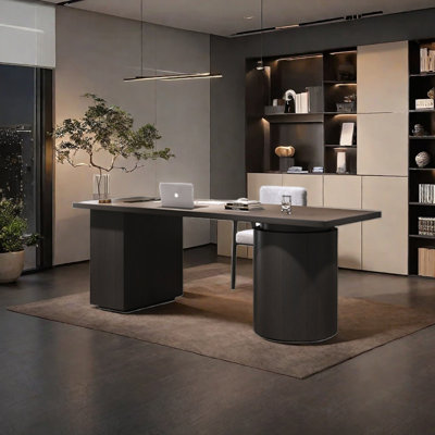 Ensemble de bureau et de chaises Maksut