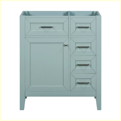 Meuble-lavabo moderne avec armoire et tiroirs