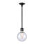 8" E26 Clear Globe Glass Pendant Light-26832525