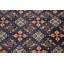 Tapis en laine bleu marine 6 pi 6 po x 9 pi 9 po "one-of-kind" à la main noué la humeur Stogner