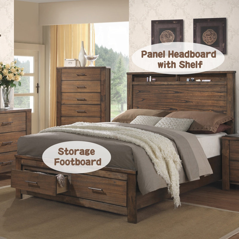 Devi Merrilee Storage Bed