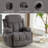 Swinging recliner massage heated sofa-18988522