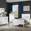 Lit en bois massif Louis Phillipe-1545223095