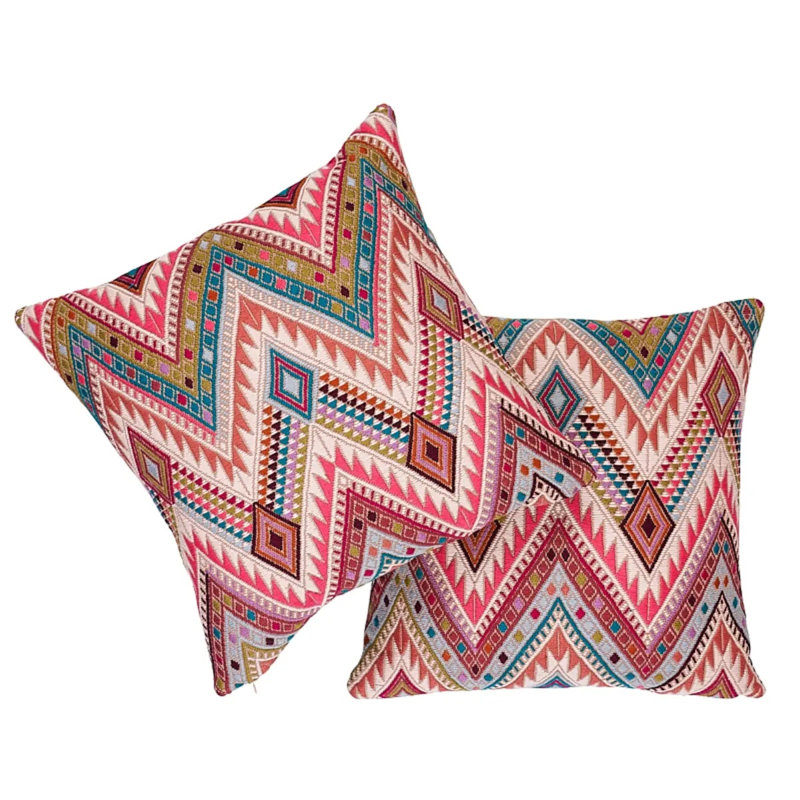 Schumacher x A Rum Fellow Coyolate Pillow, Nougat