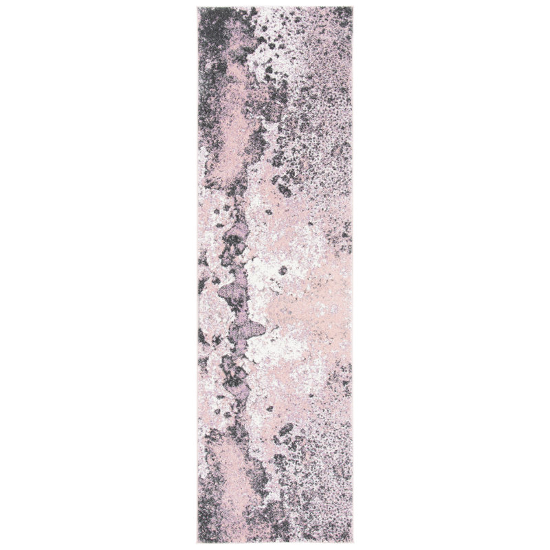Brentley Performance Abstract Rug, Runner 2'3" x 12'