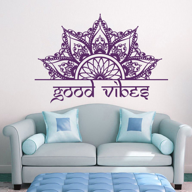 Décalcomanie murale Natazhat, Violet