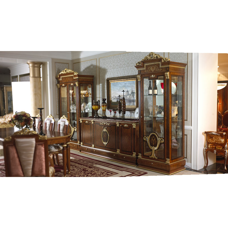 Giorno Lighted China Cabinet