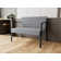 Waterfall Waiting Reception Loveseat Metal Frame