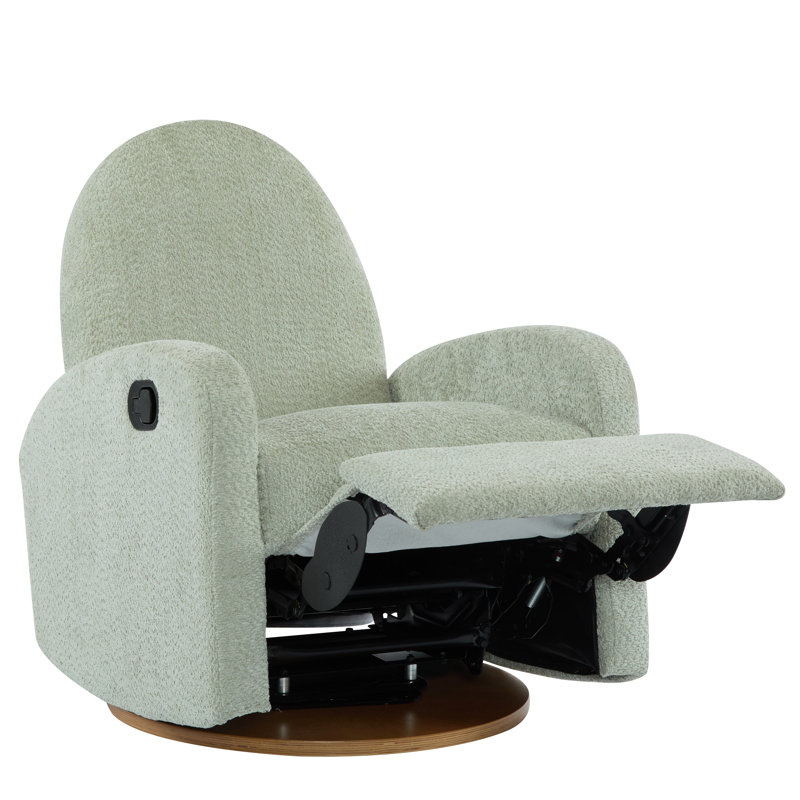 Fauteuil inclinable et pivotant 360 ° - vert clair, Vert clair