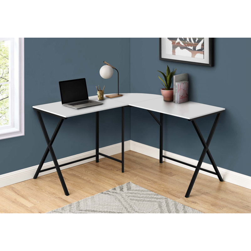 Bureau d'ordinateur, Blanc