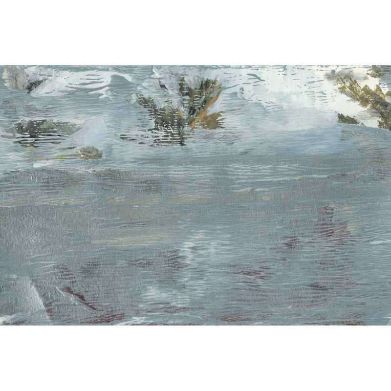 «Peace And Calm II» par Lila Bramma - reproduction d'art sur toile tendue, H 20 po x l 30 po