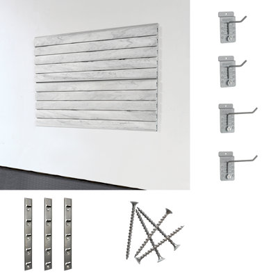 Slatwall Small Heavy Duty Starter System