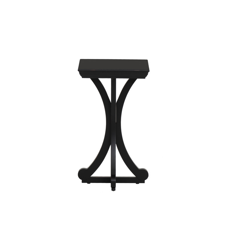 Dylan Black Accent Table, Black