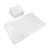 Miktat Smart Choice 300 GSM Light Weight Microfiber 16x27 Hand Towel (Pack of 12)-75145800