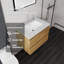 Meuble-lavabo flottant 24 po avec lavabo, tiroir à fermeture en douceur 24 po-133585787-133585792