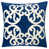 Blanc / bleu indigo est en rupture de stock