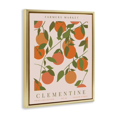Clementine Gallery Print Floating Frame, design by Kamdon Kreations