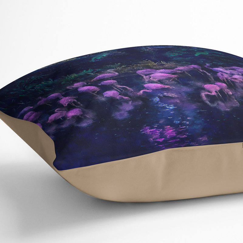 Square Throw Cushion, 55cm H x 55cm W x 20cm D, Stone