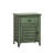 25" H Antique Green Nightstand-187899542