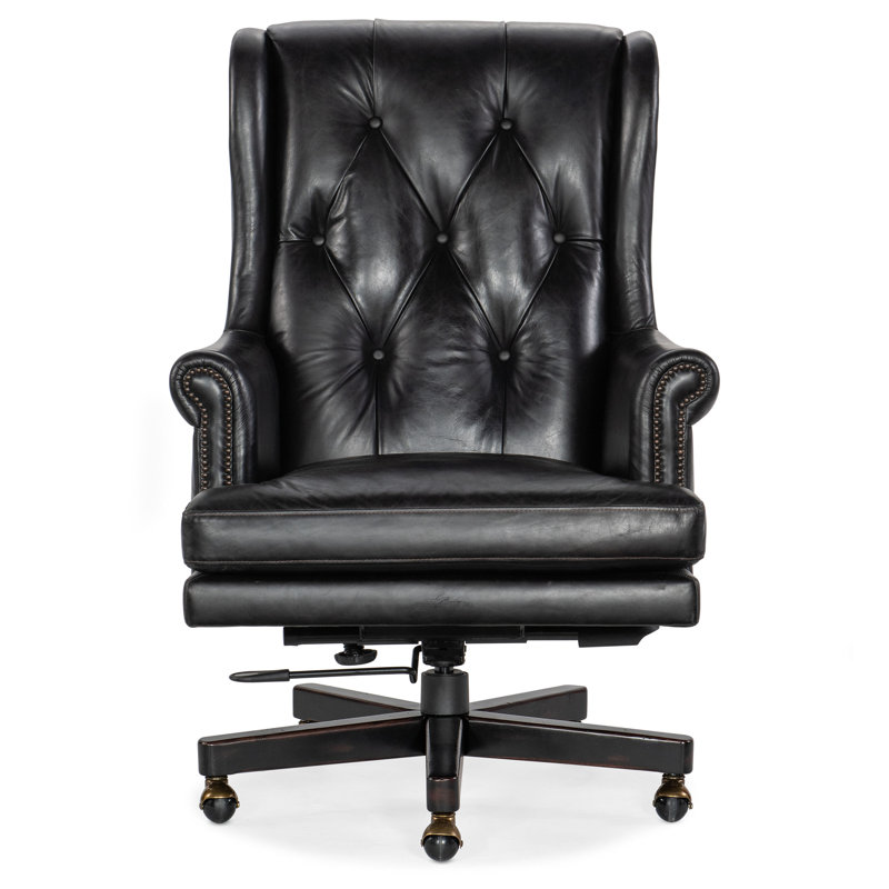 Charleston Leather Swivel Executive Chair