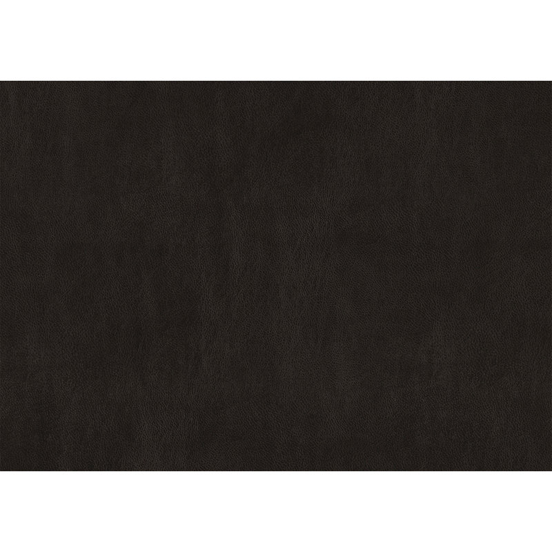 Fauteuil inclinable électrique 1 pièce brun en similicuir recouvert de tissu, Brun