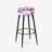 Ethereal Rococo Flourish Victorian Pattern XXV - Floral Bar Stools Set Of 2