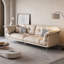 Coussin modulaire 100% polyester crème-1181016245