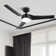 132.1cm 3-Blade LED Smart Ceiling Fan with Remote Control and Light Kit Included