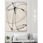 «Tangled Ties On Canvas» par Daleno, reproduction d'art