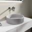 Lavabo de salle de bain en béton