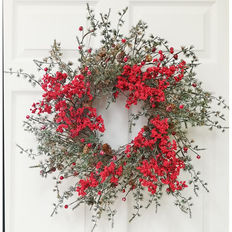 Faux Pine 22'' Wreath