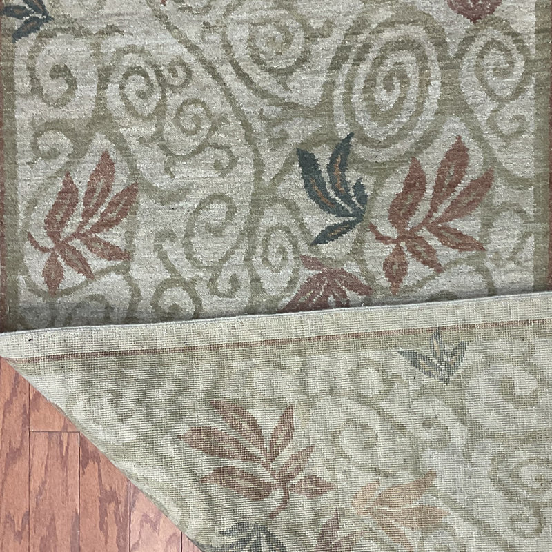  Handmade Oushak Wool Runner