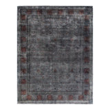 Overyed One-of-a-Kind Rectangle 9'2" X 11'9" Hand Knotted Area Rug