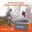 Dormeo Premium Queen Cooling Mattress Topper - 3-Zone Octaspring® Technology for Optimal Back Support, Anti-Slip Bottom-153114496