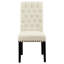 Ensemble de 2 chaises d'appoint capitonnées-125441428